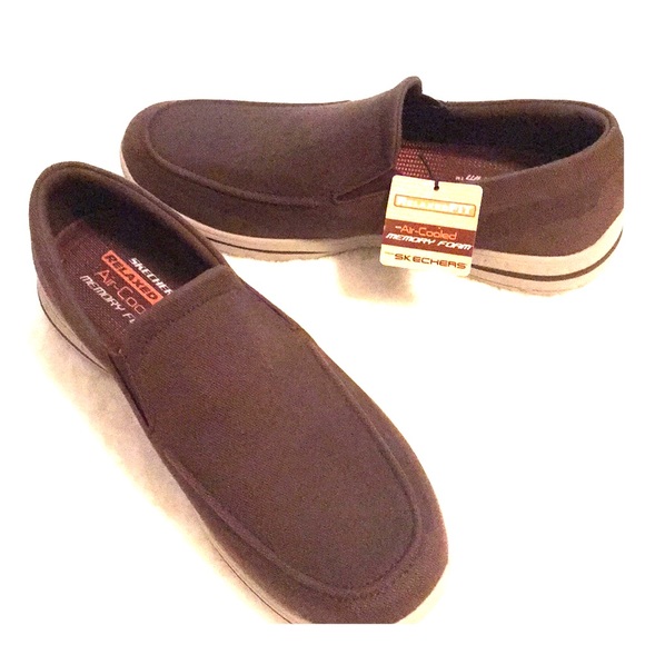 skechers relaxed fit memory foam shoes